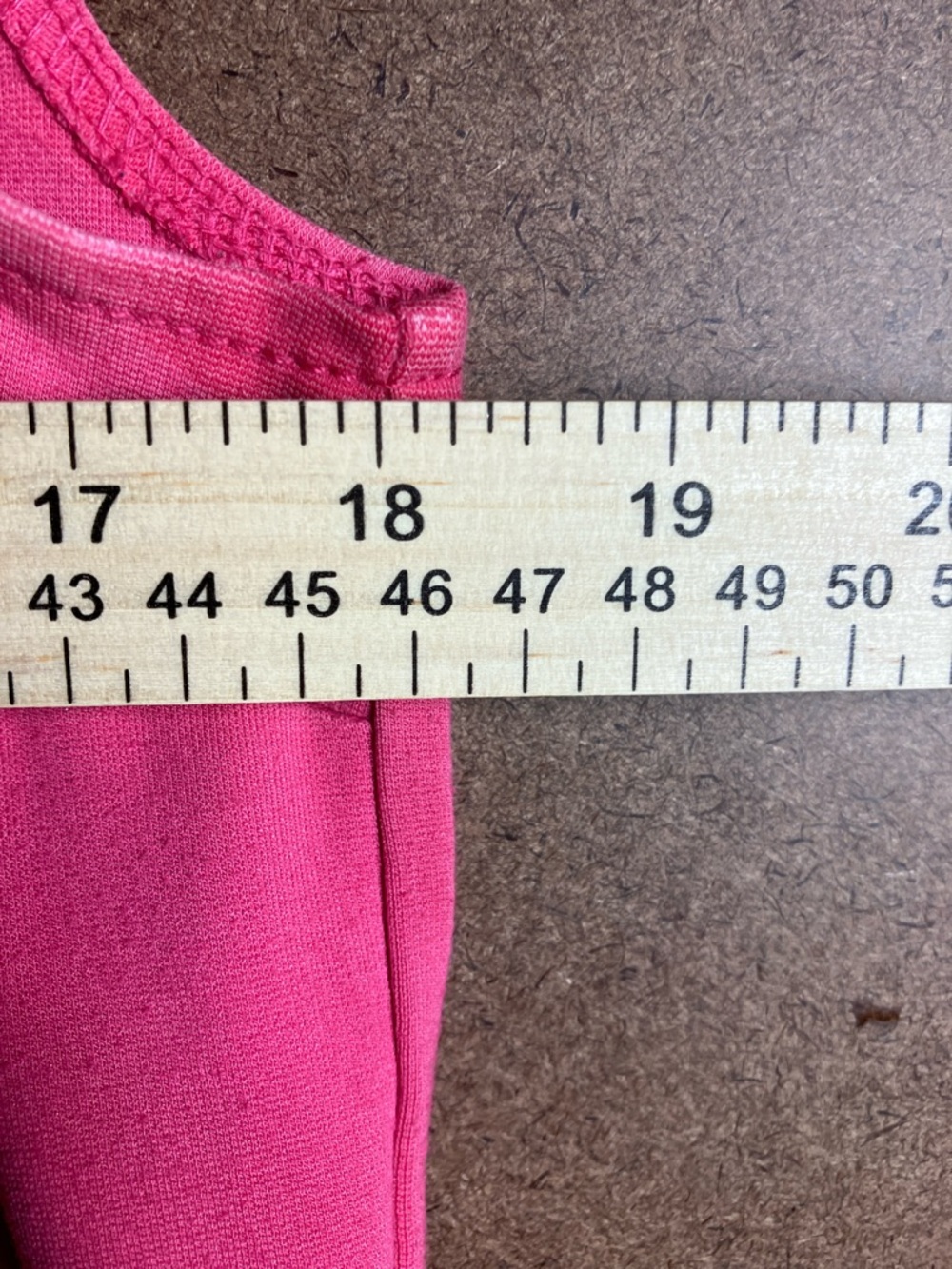 Talbots Hot Pink Short Sleeve Shift Dress with Front Pockets - Picture 3 of 7